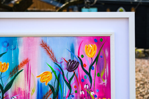 A Touch of Spring Frame detail Original Art