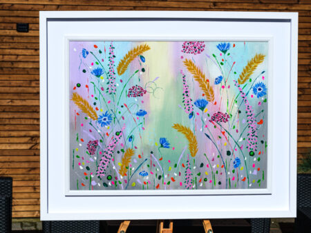 Cornflower Meadow by Lorraine's Art
