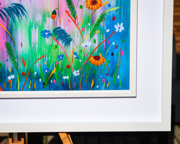 Springtime - original framed art detail by Lorraine's Art