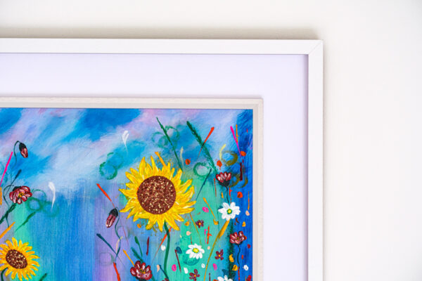 Forever Sunshine frame detail by Lorraines Art
