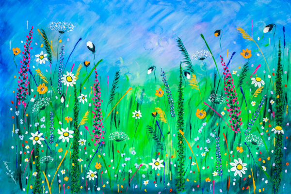 Wild Meadow Symphony by Lorraine's Art